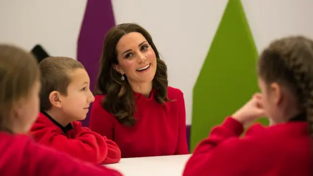 చిన్నారులతో డచెస్ ఆఫ్ కేంబ్రిడ్జ్