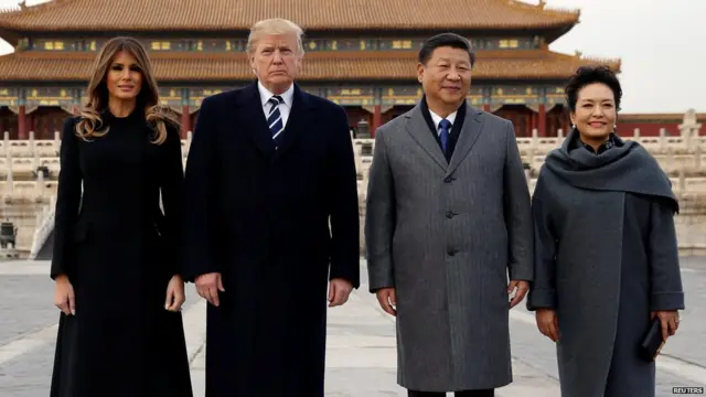 Xi Jinping & Donald Trump