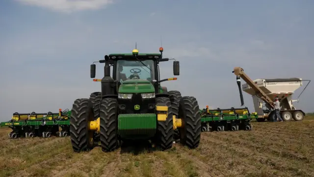 美国政府早前宣布将向当地大豆农民提供补贴，减低贸易战对他们的影响。