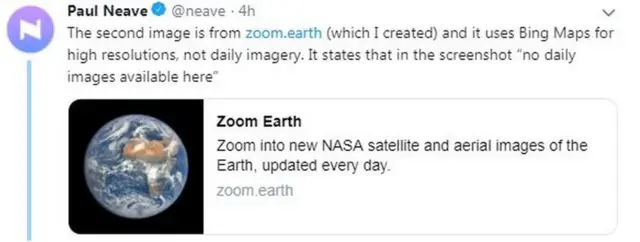 પૉલ નીવનું ટ્વીટ