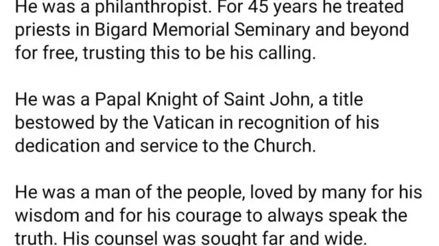 Nna anyị bụ onye obi ọma