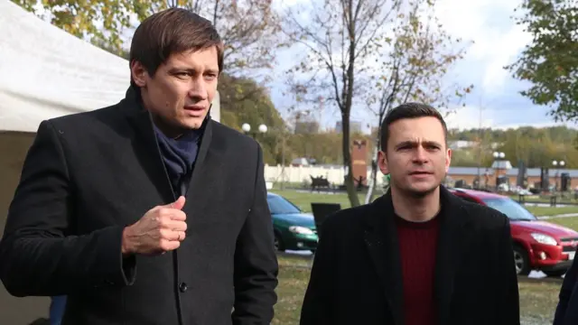 Дмитрий Гудков и Илья Яшин