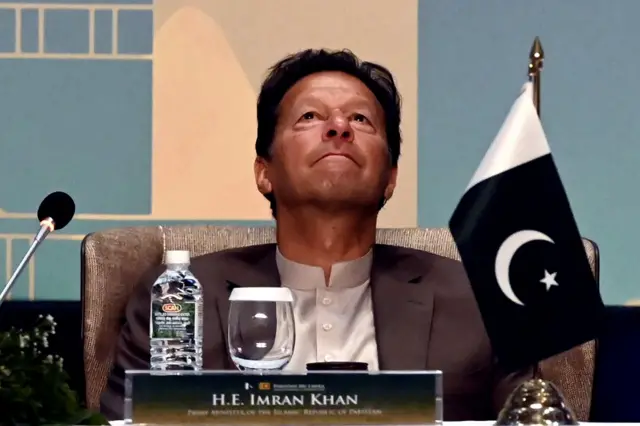 పాకిస్తాన్ ప్రధాన మంత్రి ఇమ్రాన్ ఖాన్