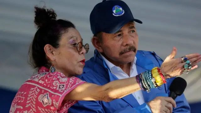 Rosario Murillo y Daniel Ortega