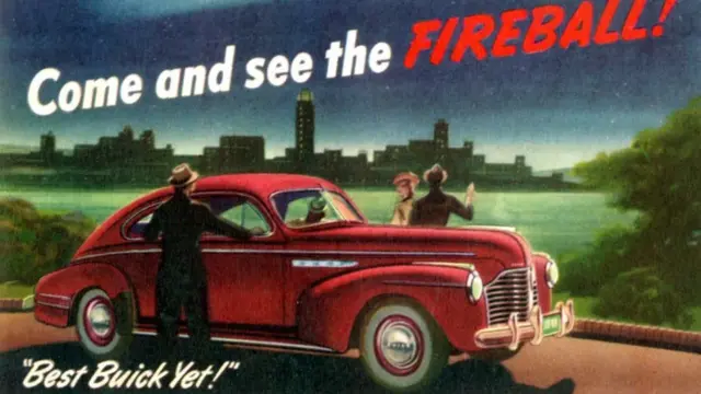 Buick advert from 1940