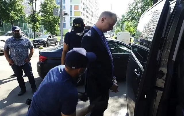 Задержание Ивана Сафронова