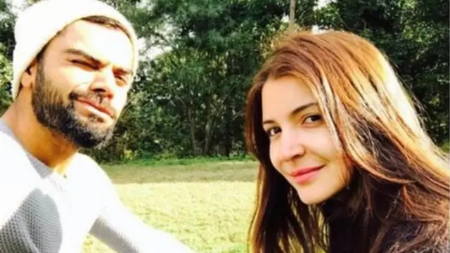 વિરાટ અને અનુષ્કાનો ફોટો