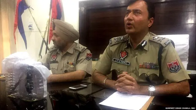 ਪੁਲਿਸ ਵੱਲੋਂ ਬਰਾਮਦ ਸਮਾਨ