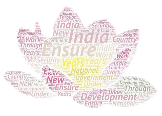 2019માં ભાજપ દ્વારા ઉપયોગમાં લેવાયેલા શબ્દો