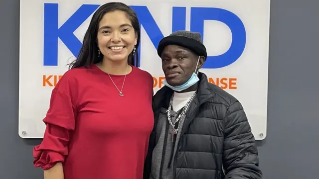 La abogada Anilu Chadwick y José Luis Martínez