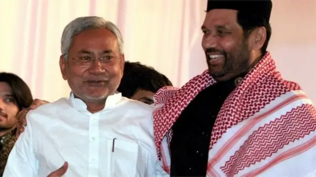 नीतीश कुमार और रामविलास पासवान