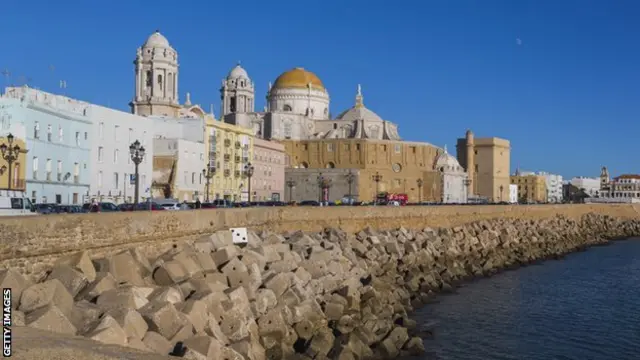 Cadiz waterfront