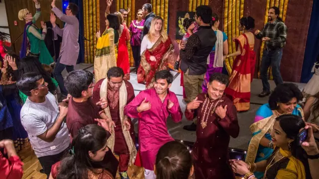 दिवाळी, अमेरिका, भारत,