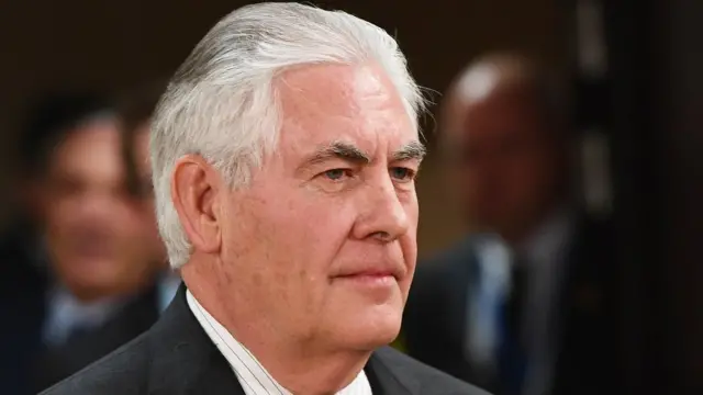 Tillerson, tek başına