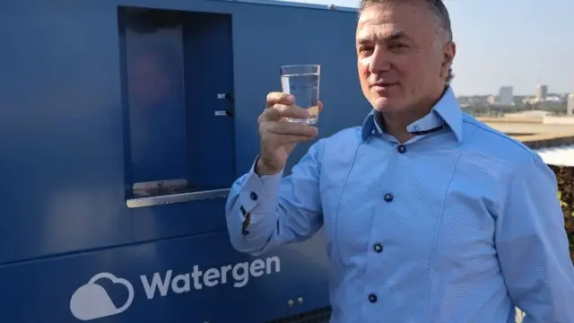 Watergen Michael Mirilashvili hope to improve di lives of pipo around di world