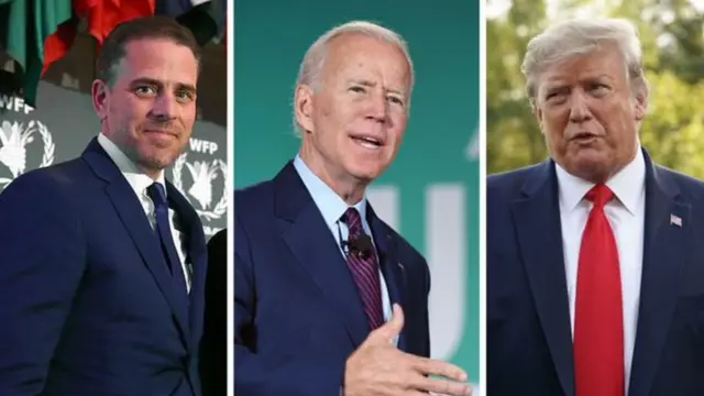 ترامب وبايدن وابنه