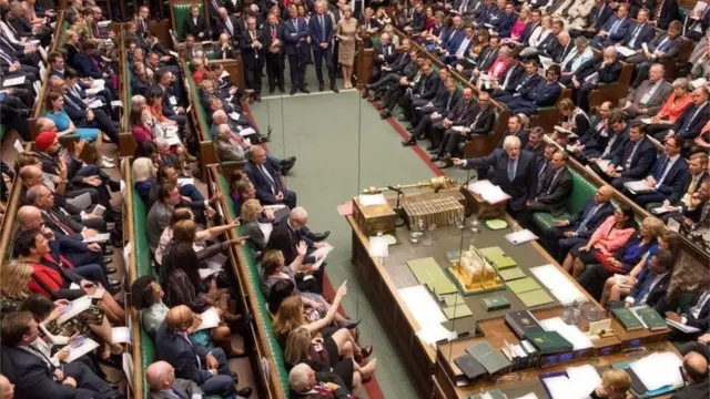 Plenário do Parlamento britânico