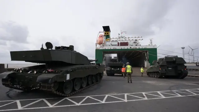 Выгрузка техники