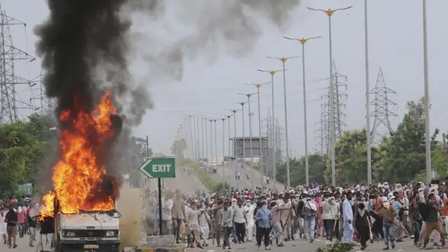 گرو گرمیت رام رحیم ہنگامے