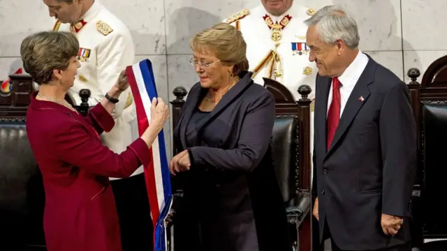 Bachelet y Piñera