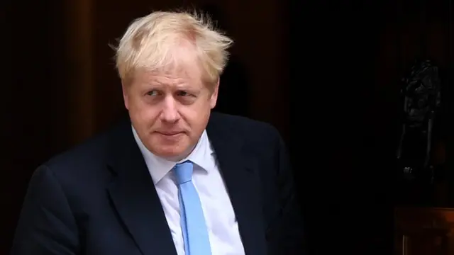 Primeiro-ministro Boris Johnson