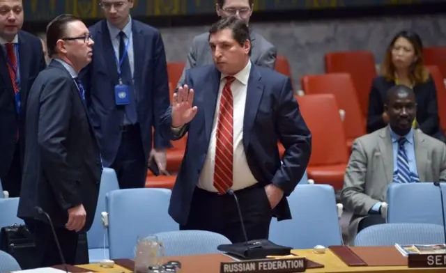 Delegado ruso Vladimir Safronkov