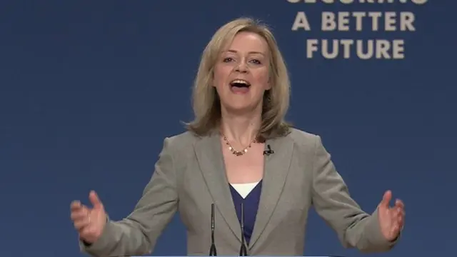 سخنرانی لیز تراس در کنفرانس سال ۲۰۱۴ حزب محافظه‌کار