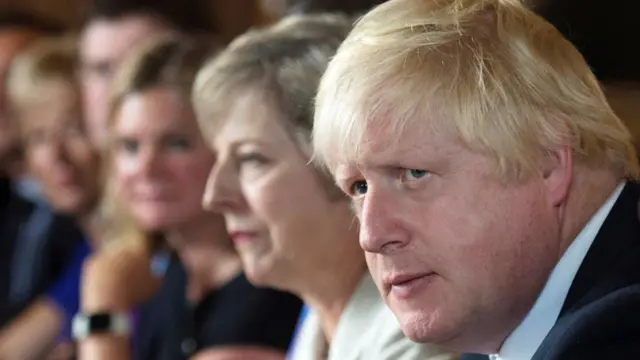 Борис Джонсон, Тереза Мэй