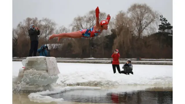 Penyelam, China, Januari 2021
