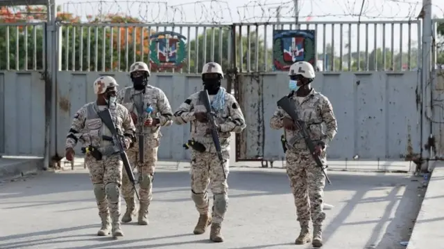 हेती, सुरक्षाबल