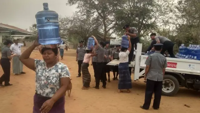 မကွေးတိုင်း ချောက်မြို့နယ် ကျေးရွာတွေမှာ သောက်သုံးရေ အခက်အခဲဖြစ်နေပါတယ်