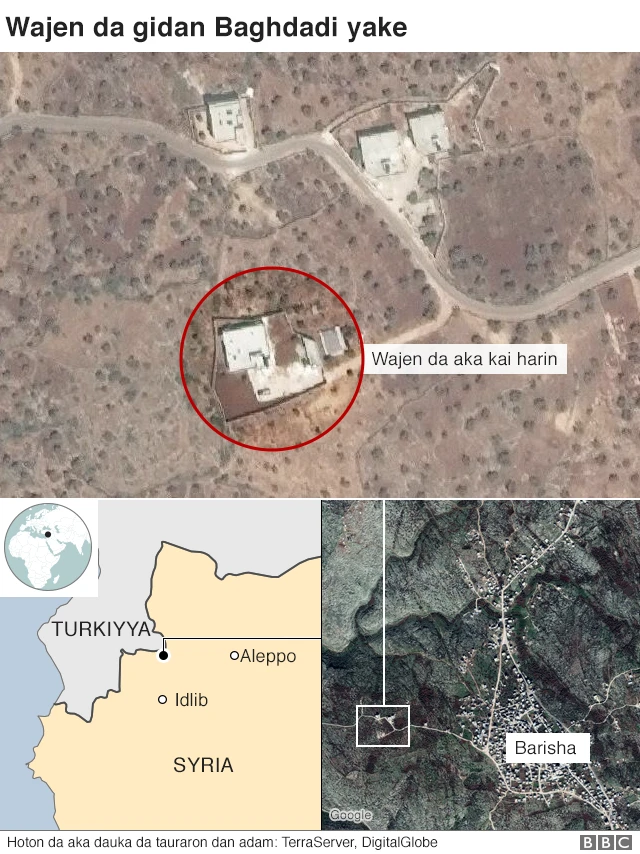 wajen da aka kashe al-Baghdadi