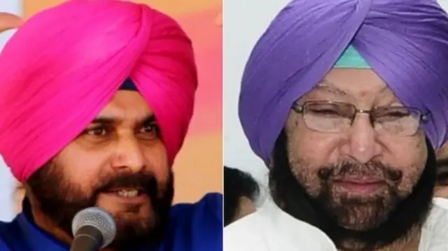 नवजोत और अमरिंदर