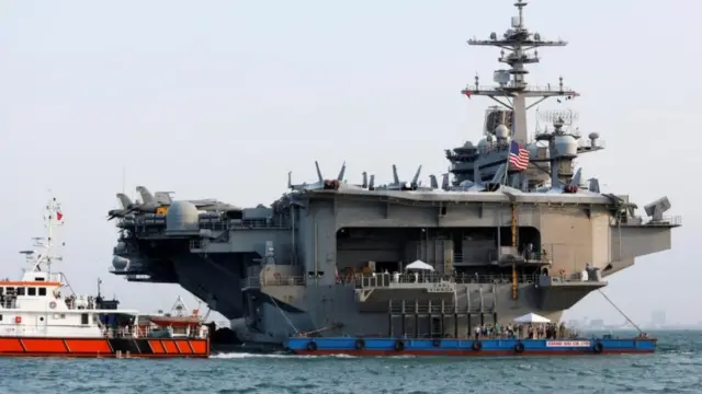 USS Carl Vinson, Vietnam