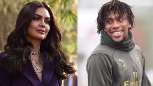 Esha Gupta, Alex Iwobi