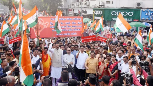 સીએએના સમર્થનમાં રેલી