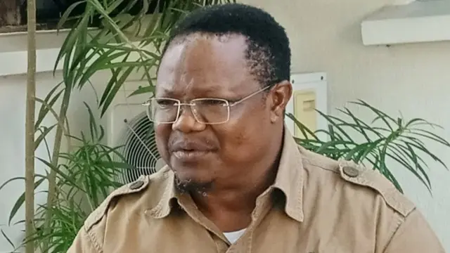 Tundu Lissu wakati wa mahojiano na Reuters 7 Oktoba, 2020