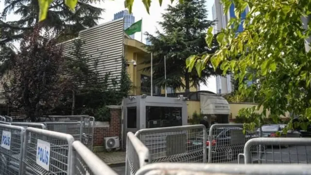 Konsulat Arab Saudi di Istambul.