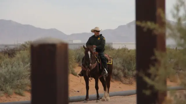 Guardia fronterizo de Estados Unidos.