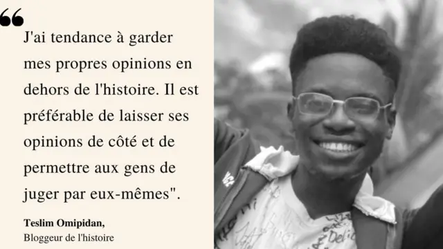 Teslim s'est intéressé très jeune aux faits historiques.