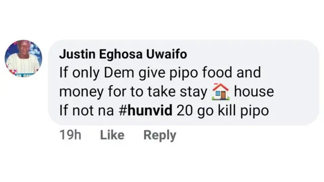 Facebook comment
