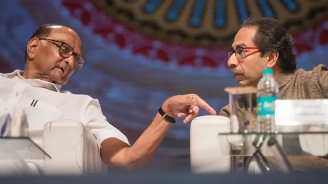 शरद पवार आणि उद्धव ठाकरे