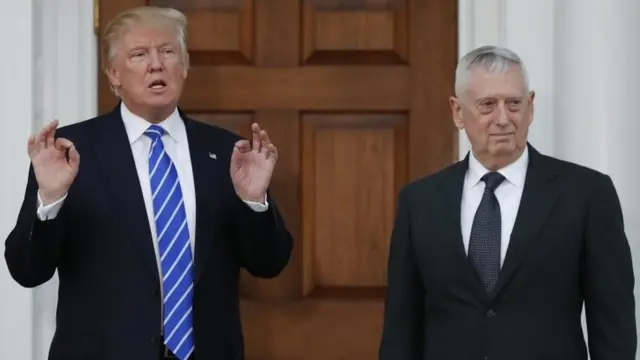 ट्रंप और मैटिस