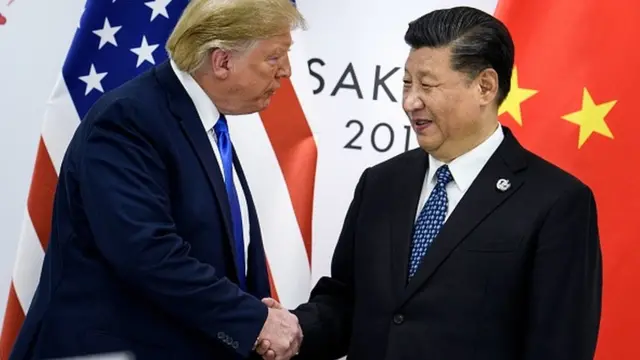 Trump ve Şi, Haziran 2019'da Osaka'da bir araya geldi