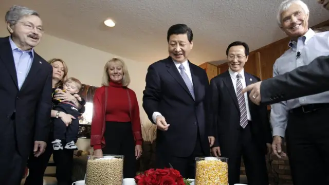 习近平2012年访美
