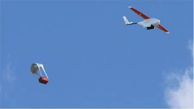 ڈرون سے ڈلیوری