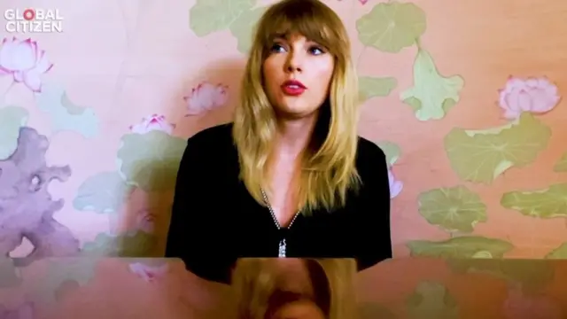 泰勒·史威夫特（Taylor Swift）为观众们演唱了歌曲《很快你就会好的》（Soon You'll Get Better）