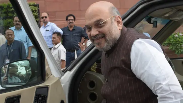 ভারতের স্বরাষ্ট্রমন্ত্রী অমিত শাহ