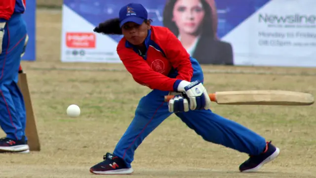 नेत्रहीन महिला क्रिकेट खेलाडी