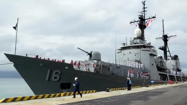 Tàu BRP Ramon Alcaraz cập Cảng Quốc tế Cam Ranh ngày 5/12